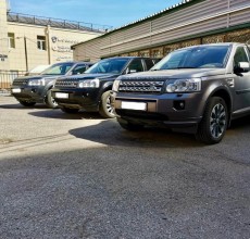 Аэрография Land Rover Service